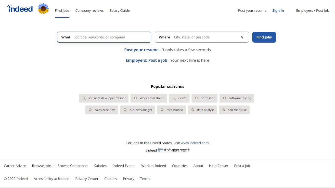 Job Search India | Indeed